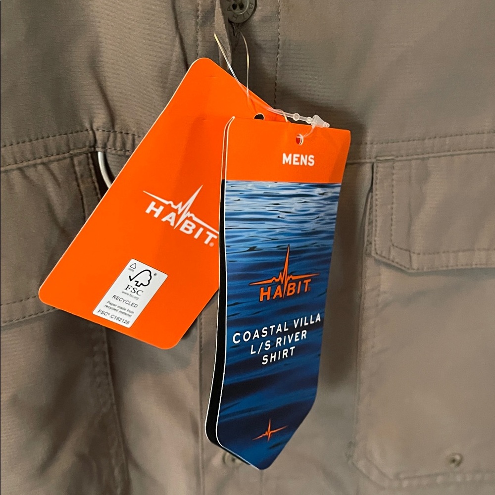 Habit Outdoor Men’s long sleeve shirt - Picture 10 of 11